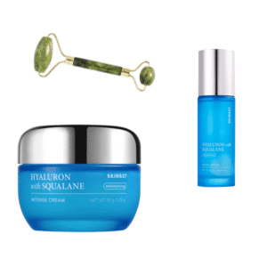 Home zestaw hialuron & skwalan krem i serum do twarzy