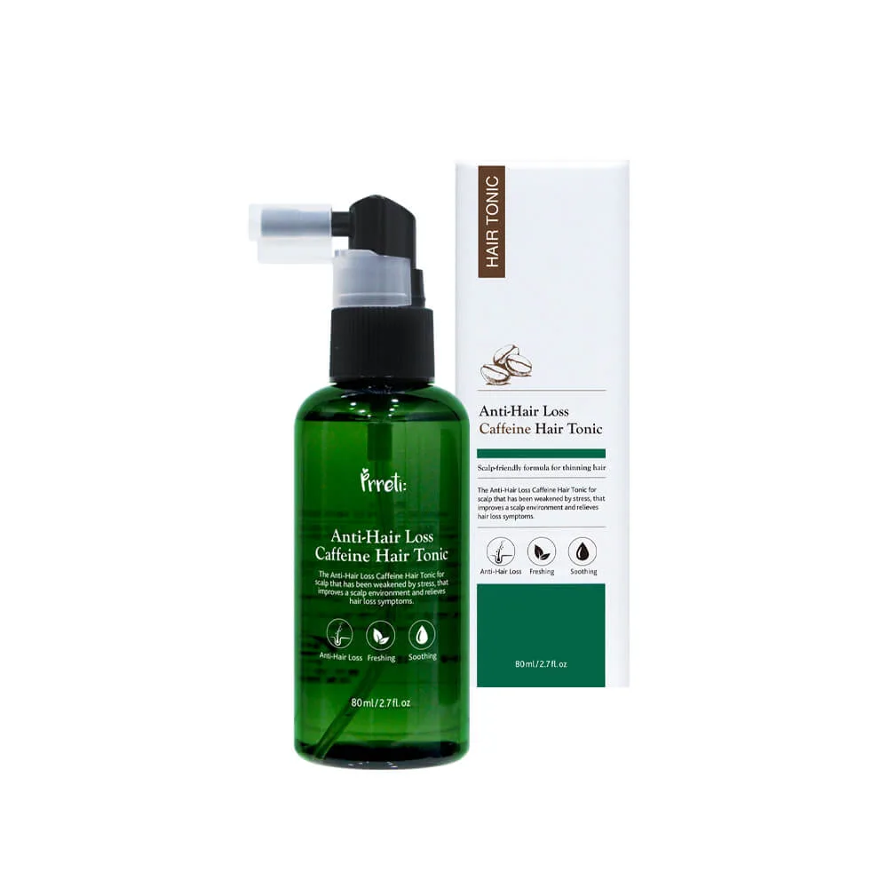 tonik kofeinowy przeciw wypadaniu włosów prreti ant hair loss, 80 ml