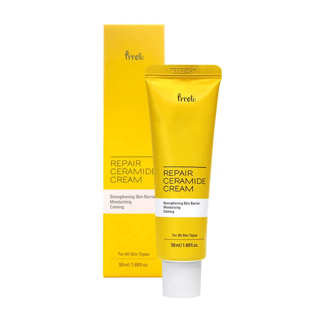 prreti koreański krem multifunkcjonalny z ceramidami, 50 ml
