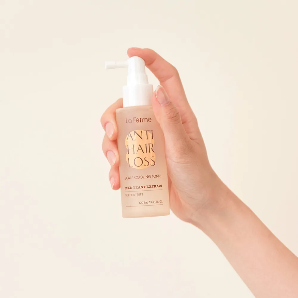 Tonik na skórę głowy LAFERME ANTI HAIR LOSS, 100 ml 2 tonik na skórę głowy przeciwdziałający wypadaniu włosów laferme anti hair loss, 100 ml