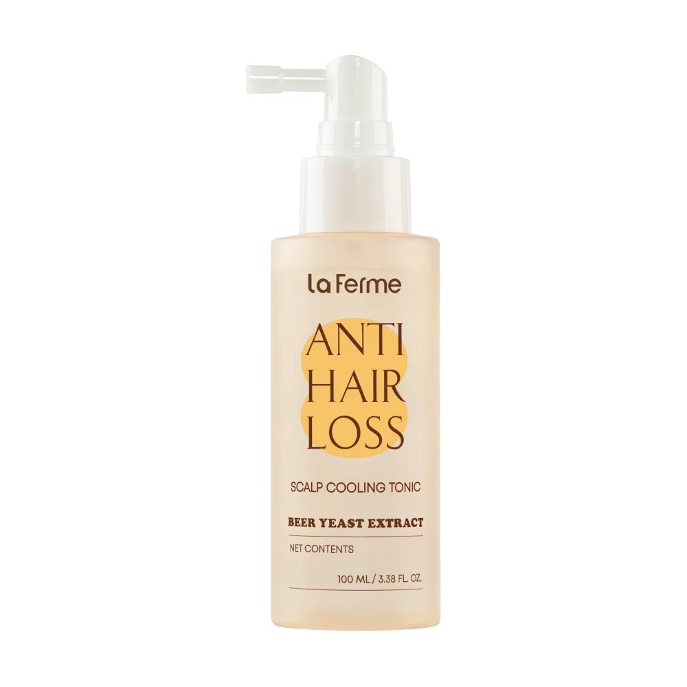 Tonik na skórę głowy LAFERME ANTI HAIR LOSS, 100 ml 1 tonik na skórę głowy przeciwdziałający wypadaniu włosów laferme anti hair loss, 100 ml
