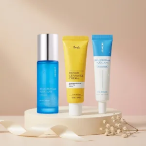 Zestaw kosmetyków z ceramidami na jesień i zimę – Ceramide Winter Care (krem, serum, krem pod oczy)